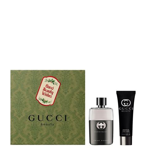 gucci guilty 50ml gift set|Gucci Guilty pour homme gift set.